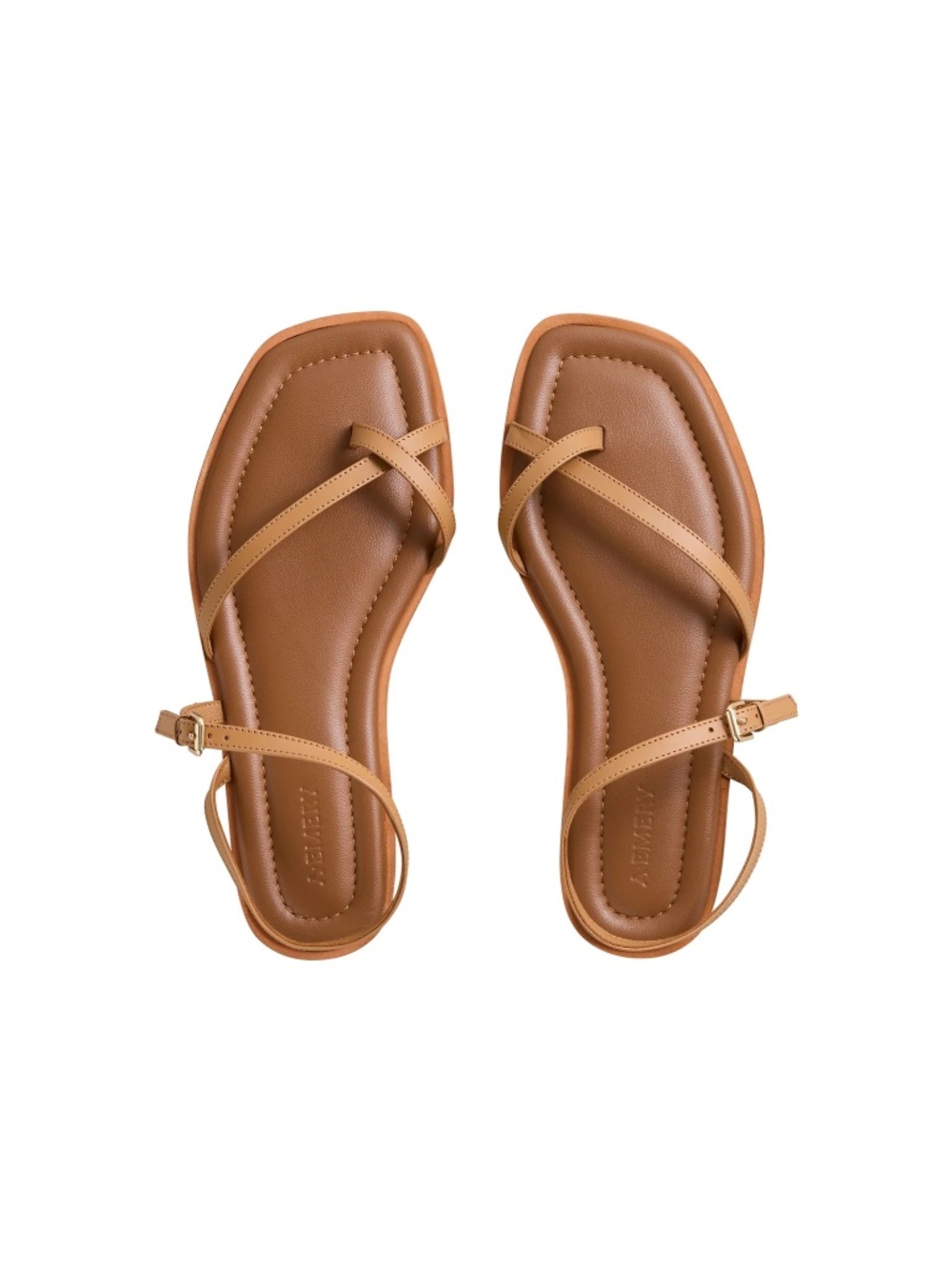 NWOT A.EMERY Lucia Sandal Leather - Women's EU 41 - Deep Tan